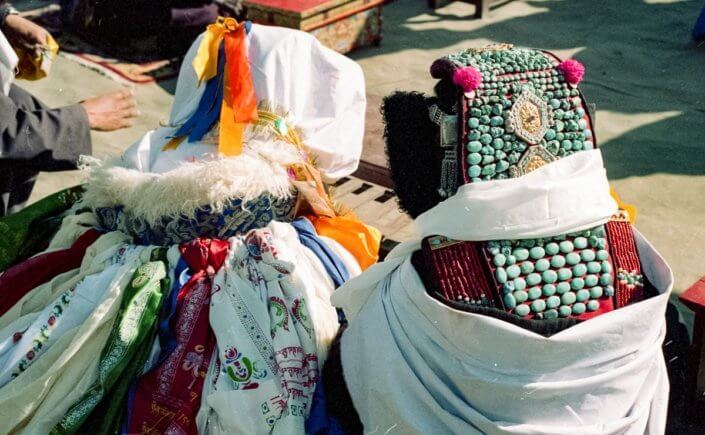 Traditional Zanskari Wedding - Perakh headdress