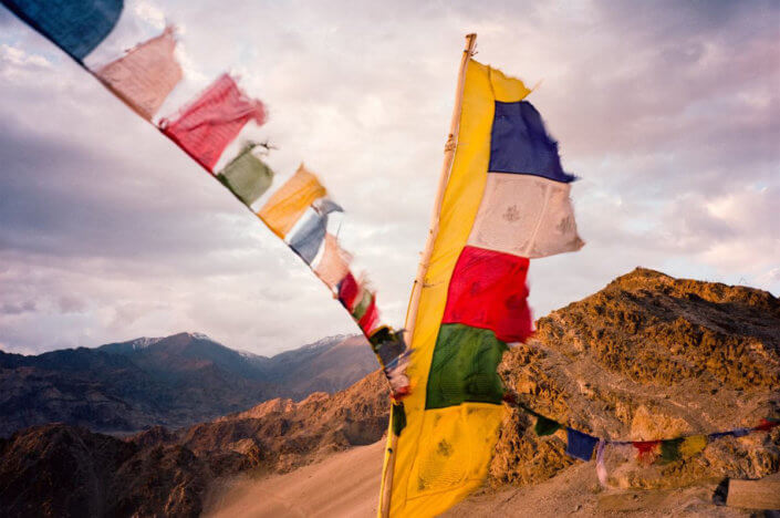 traditional Buddhist flag