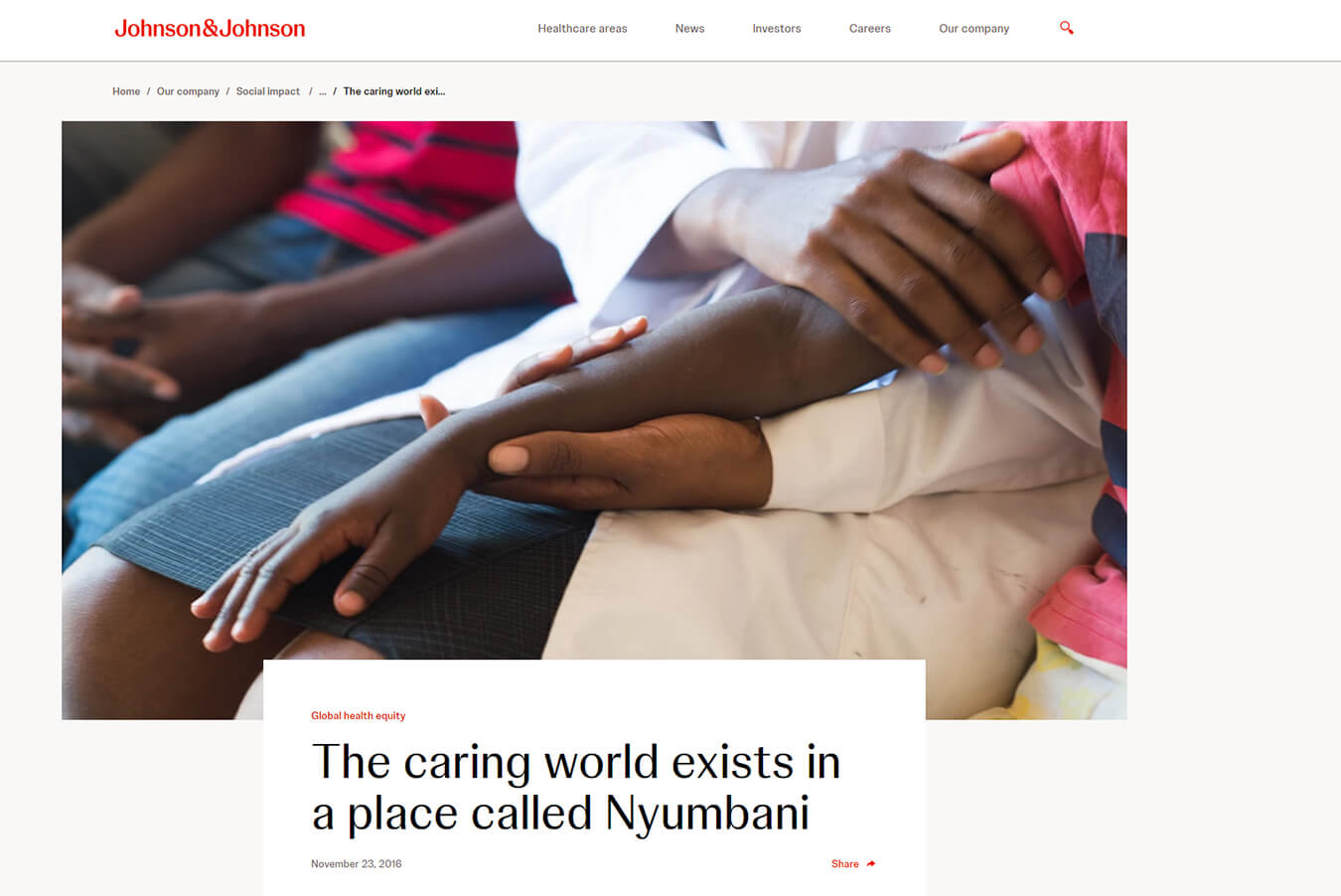 The Caring World documentary